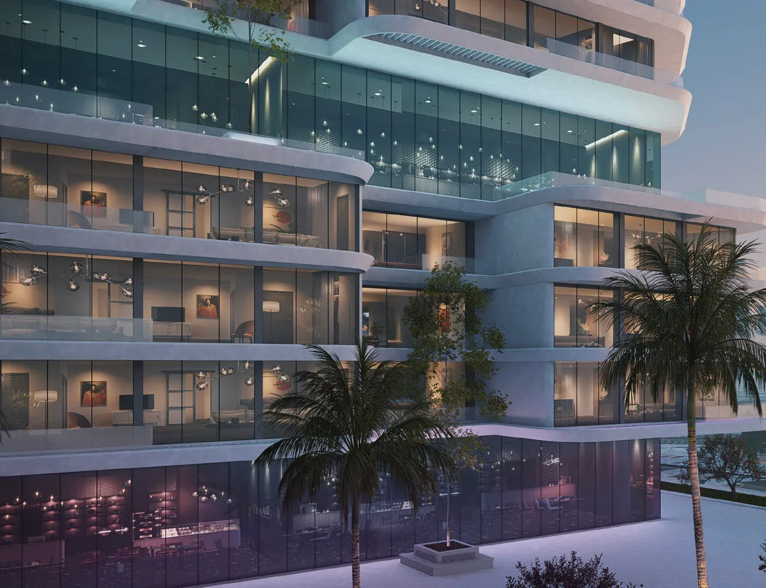 The Artery Residences - Building entrance render